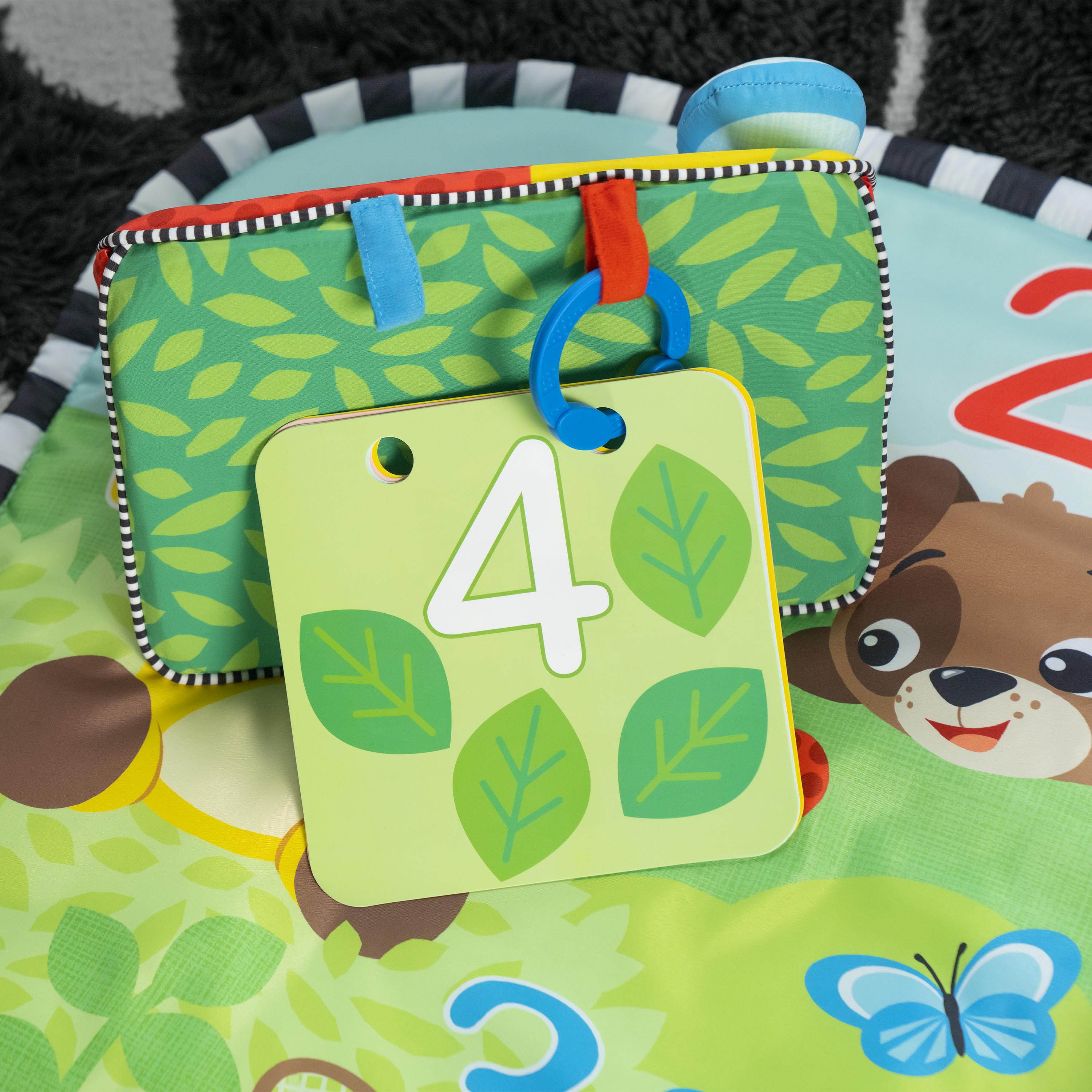 Discovery Garden Tummy Time Mat & Mirror