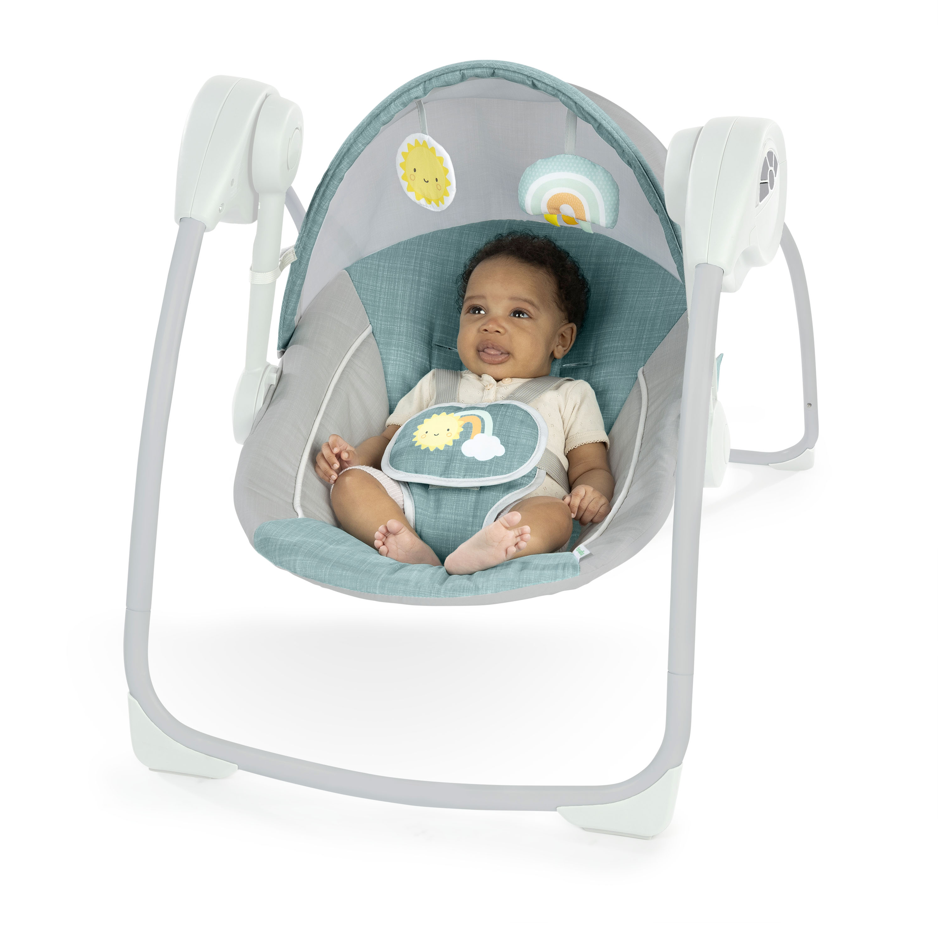 Sun Valley Canopy Portable Swing- Teal