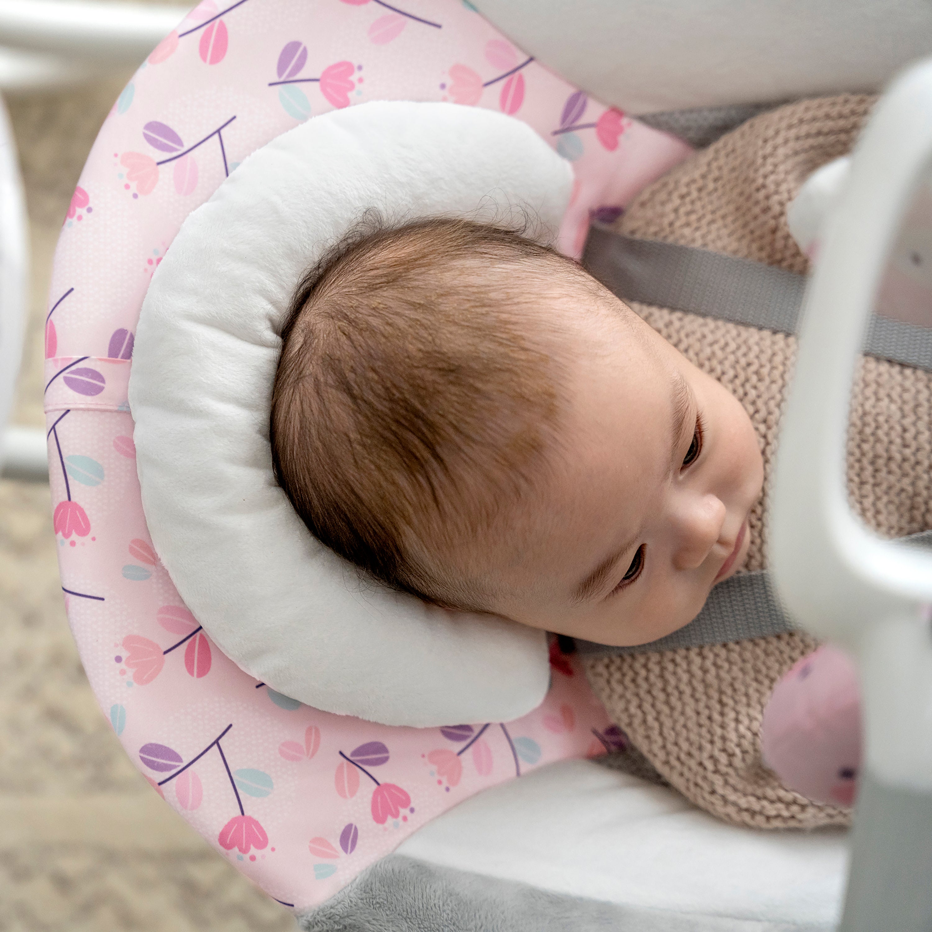 Ingenuity SimpleComfort Multi-Direction Compact Vibrating Baby Swing, Cassidy