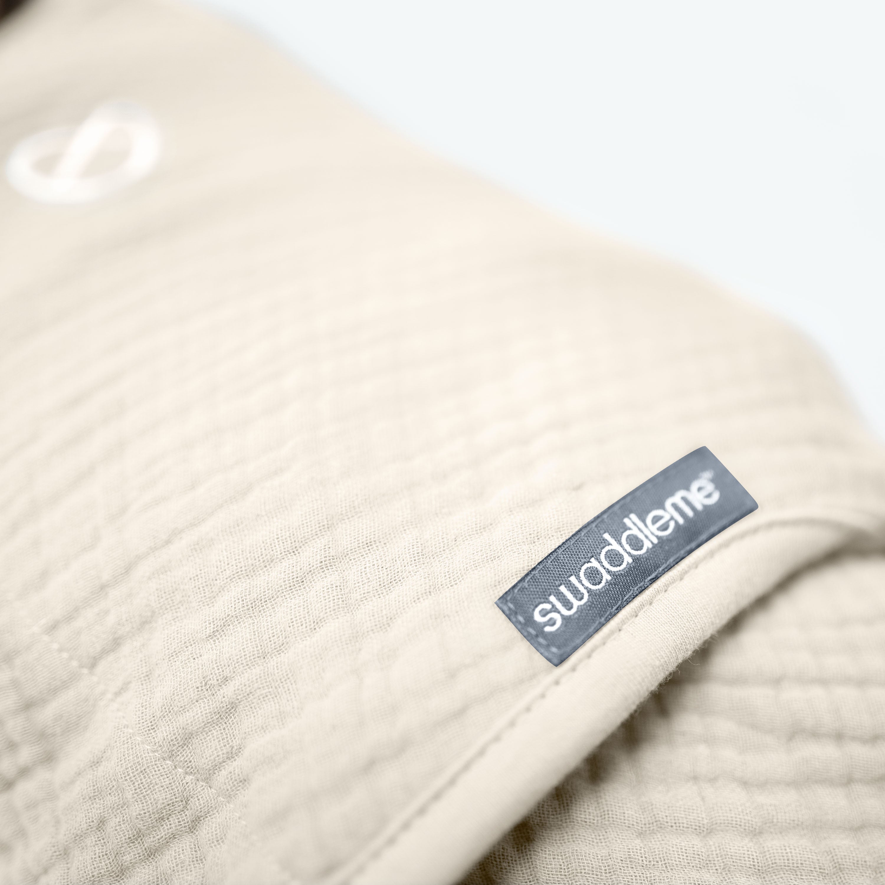SwaddleMe by Ingenuity Muslin Original Swaddle, Size 0-3 months, 1pk - Cream