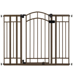 The Doorway 48W Series Pet and Baby Gate, Openings 29"-48" Wide, 36" Tall - Bronze