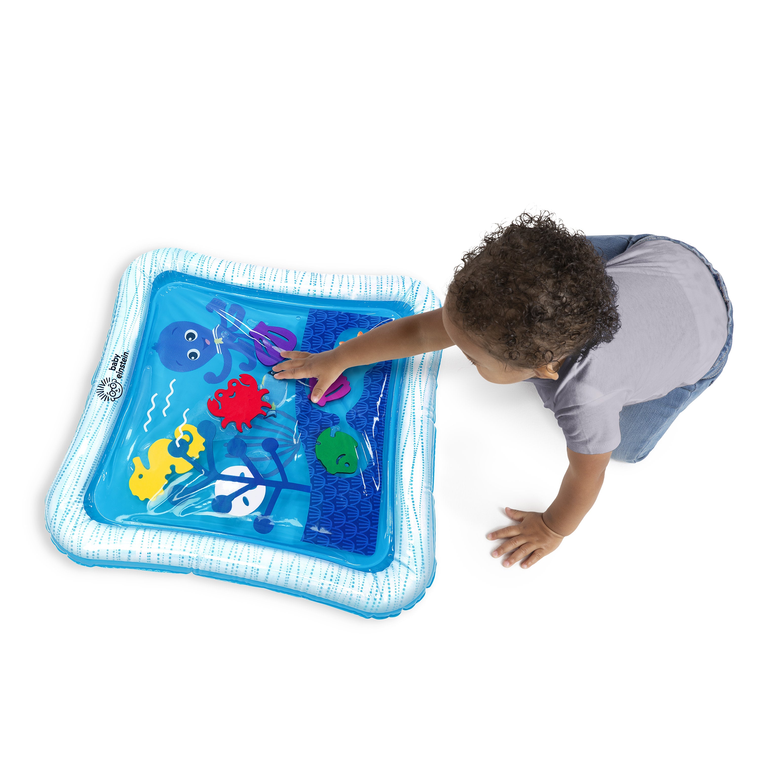 Baby Einstein Opus's Ocean of Discovery Water Play Mat Tummy Time Sensory Toy