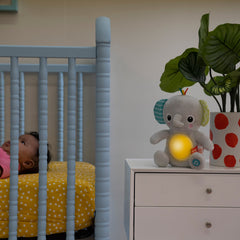 Hug-a-bye Baby Musical Light Up Soft Toy - Elephant