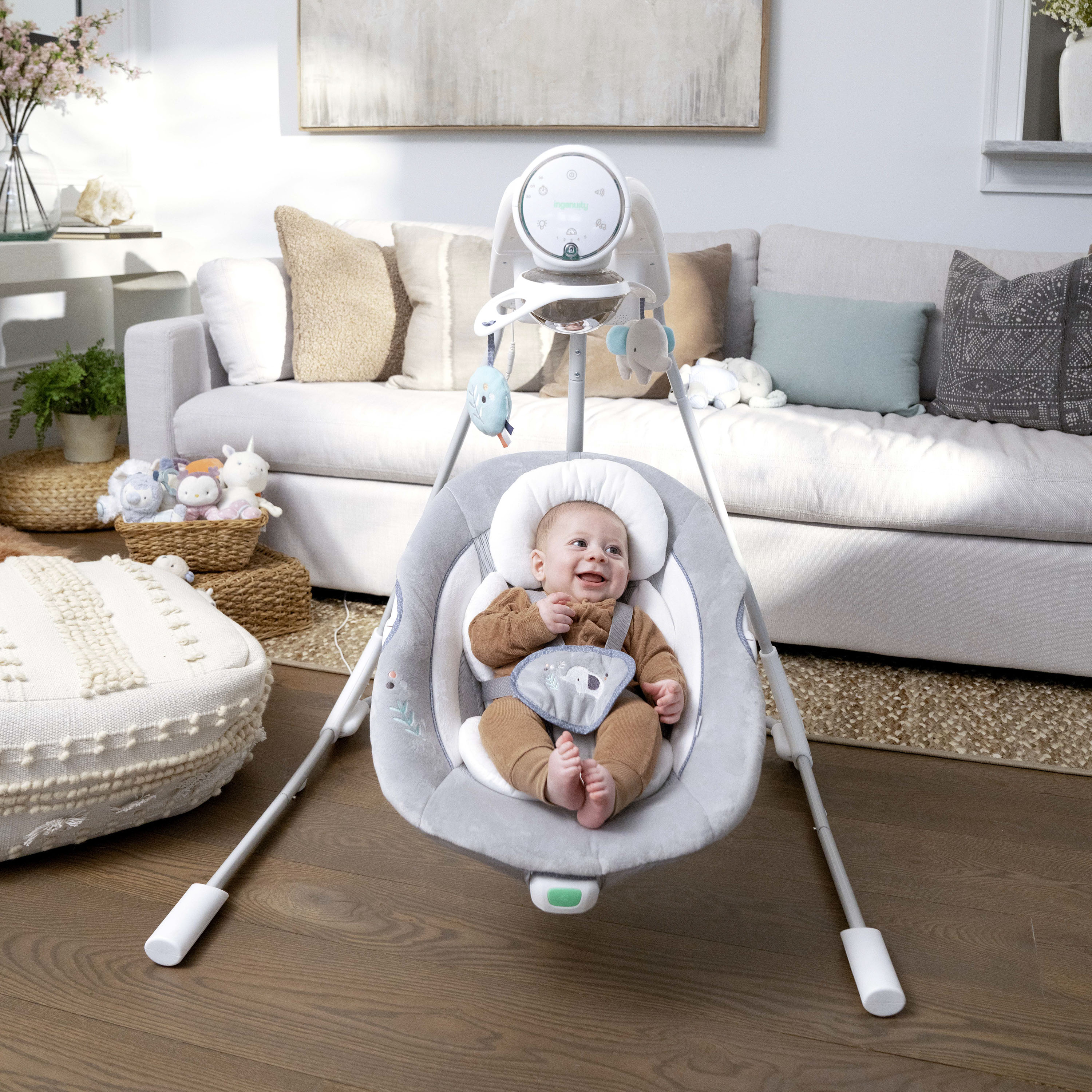 Ingenuity InLighten Soothing Swing  - Dakota