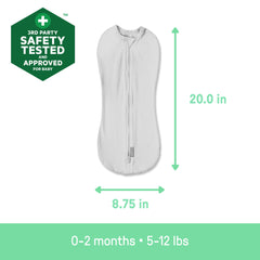 Swaddle Pod, Size SM, 0-3 months, 2pk (Little Bees)