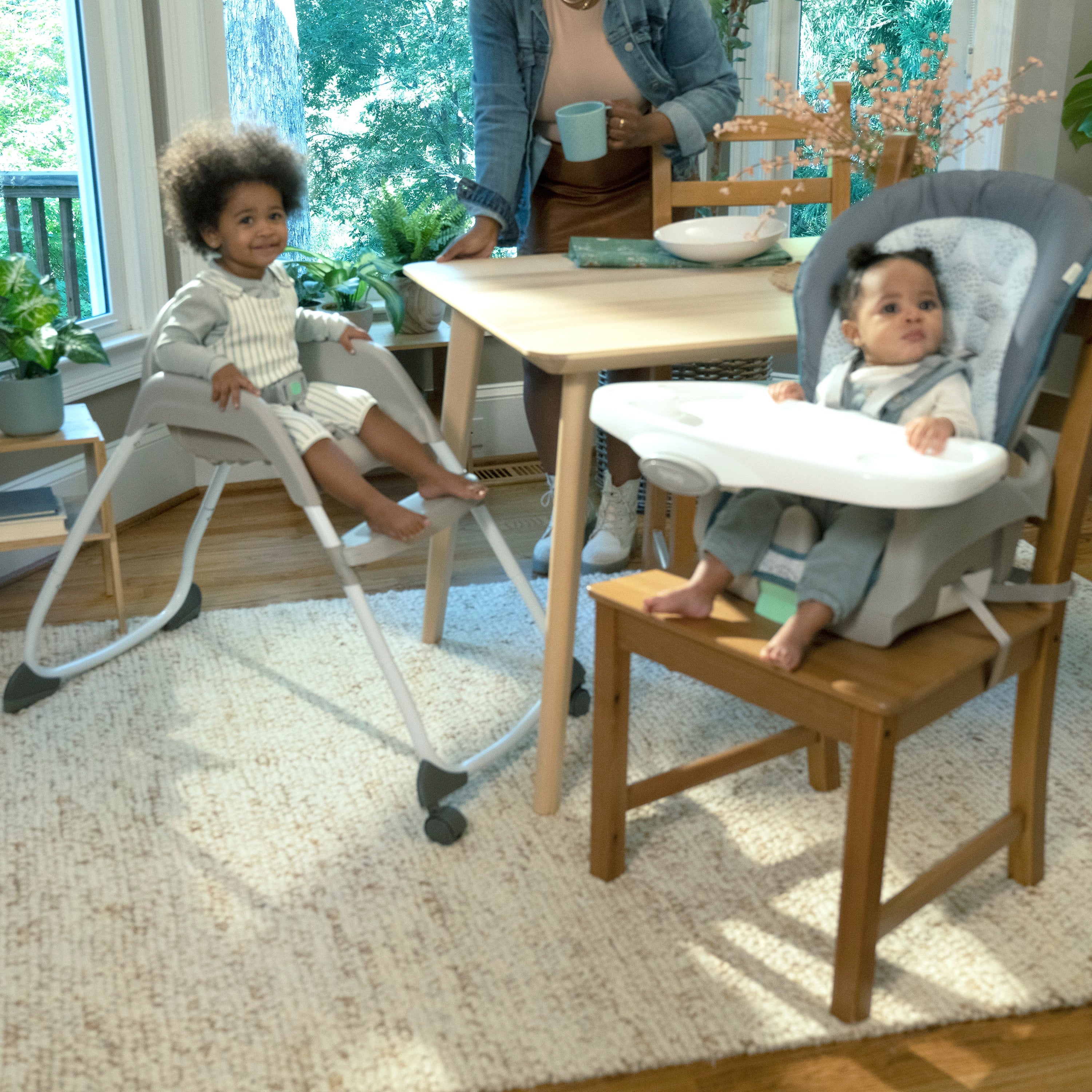 Ingenuity Full Course 6-in-1 High Chair - Astro - Baby to 5 Years