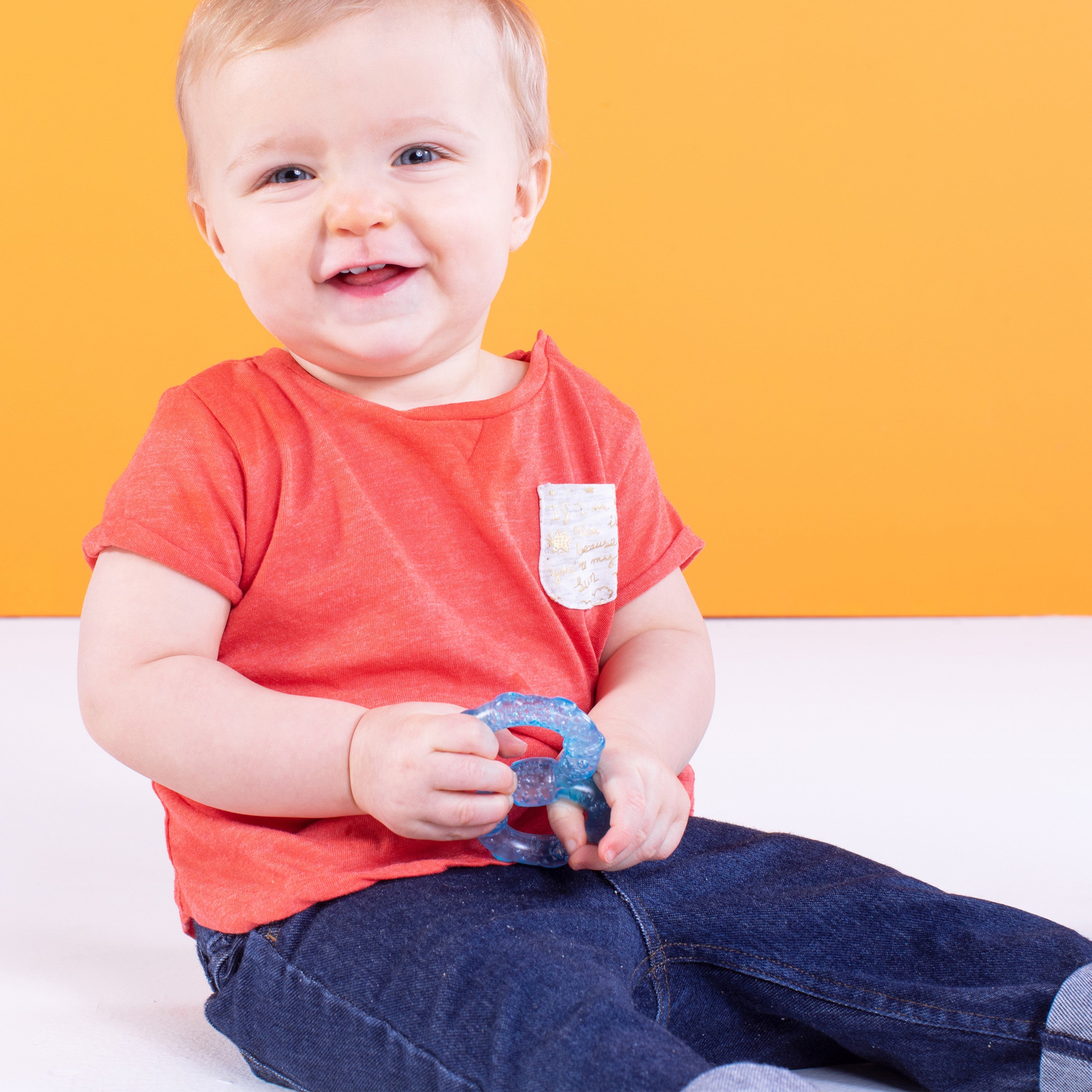 Stay Cool Teethers, Water-Filled & Chillable, BPA Free Teething Toy