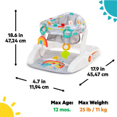 Bright Starts Learn-to-Sit 2-Position Floor Seat - Playful Paradise