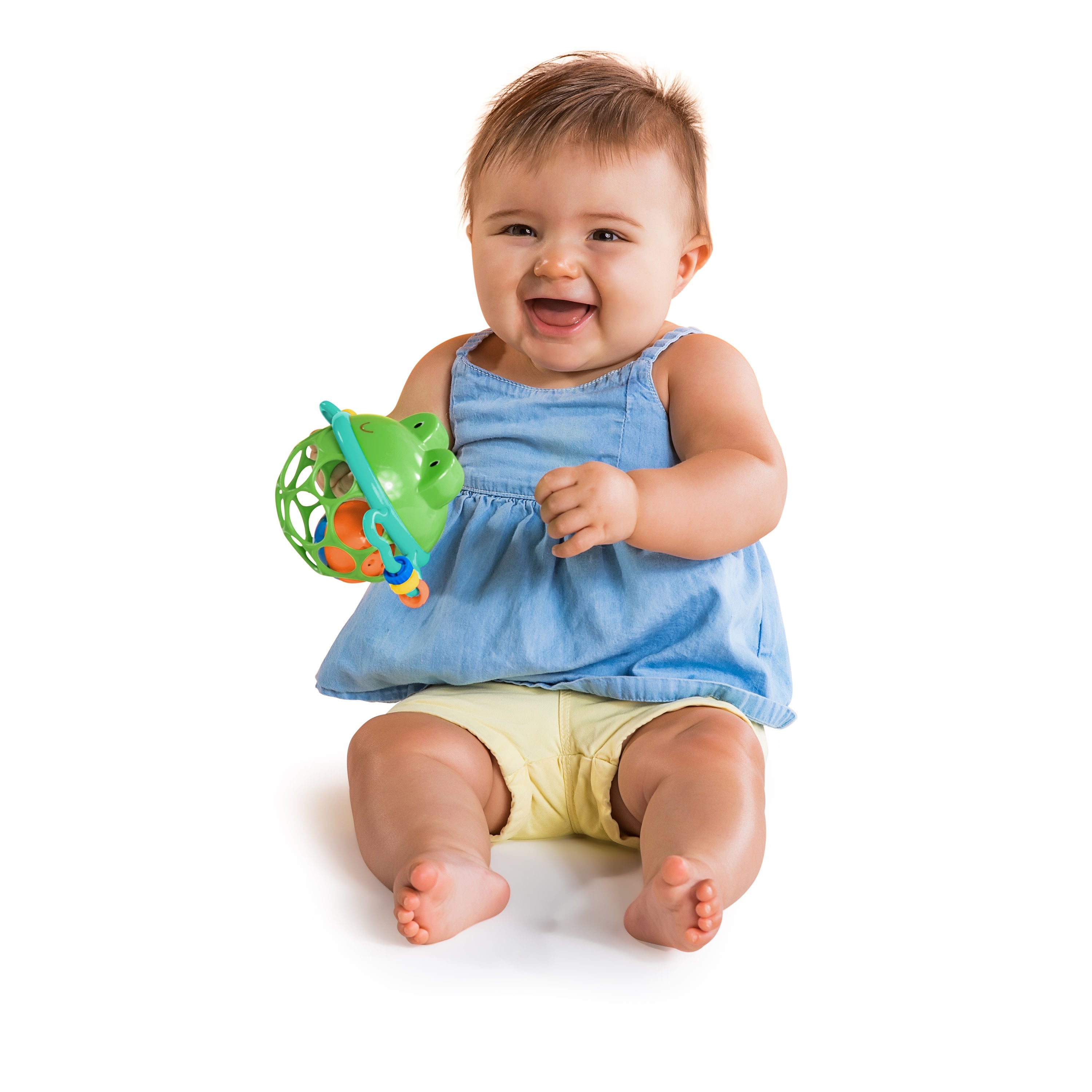 Bright Starts Little Shakers 6pc Gift Set, Baby Rattles and Teethers
