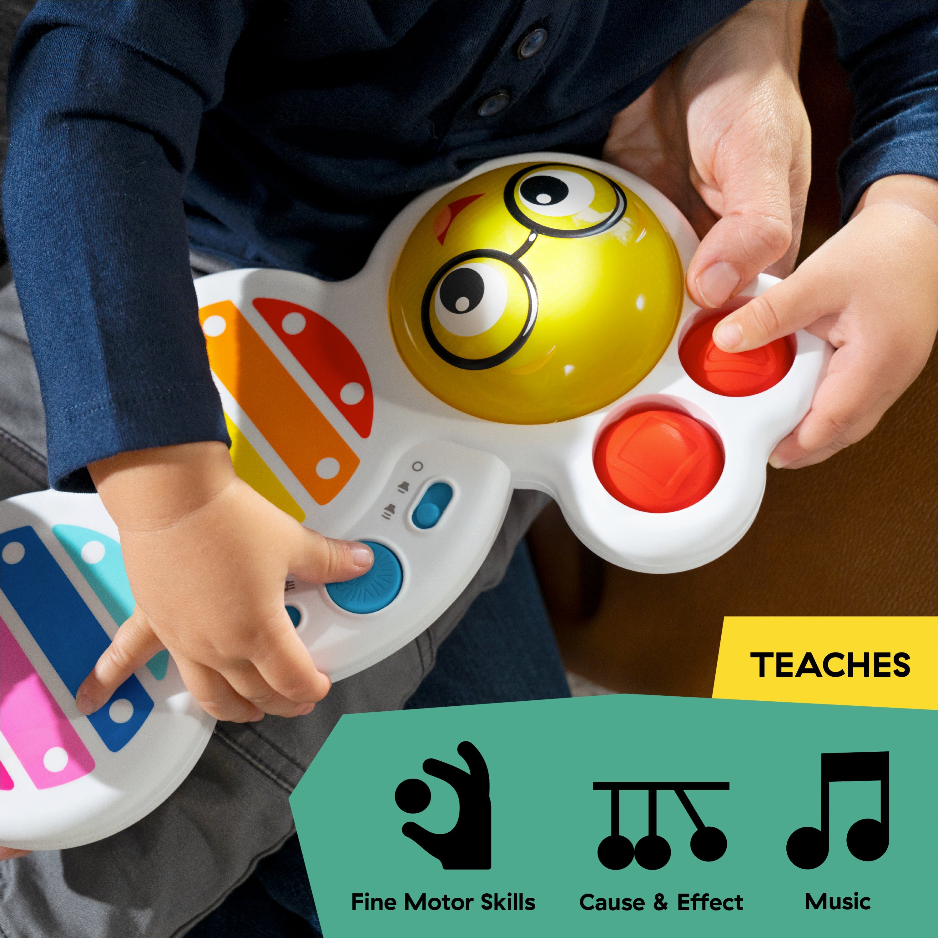 Baby Einstein Cals Curious Keys Xylophone Musical Baby Toy