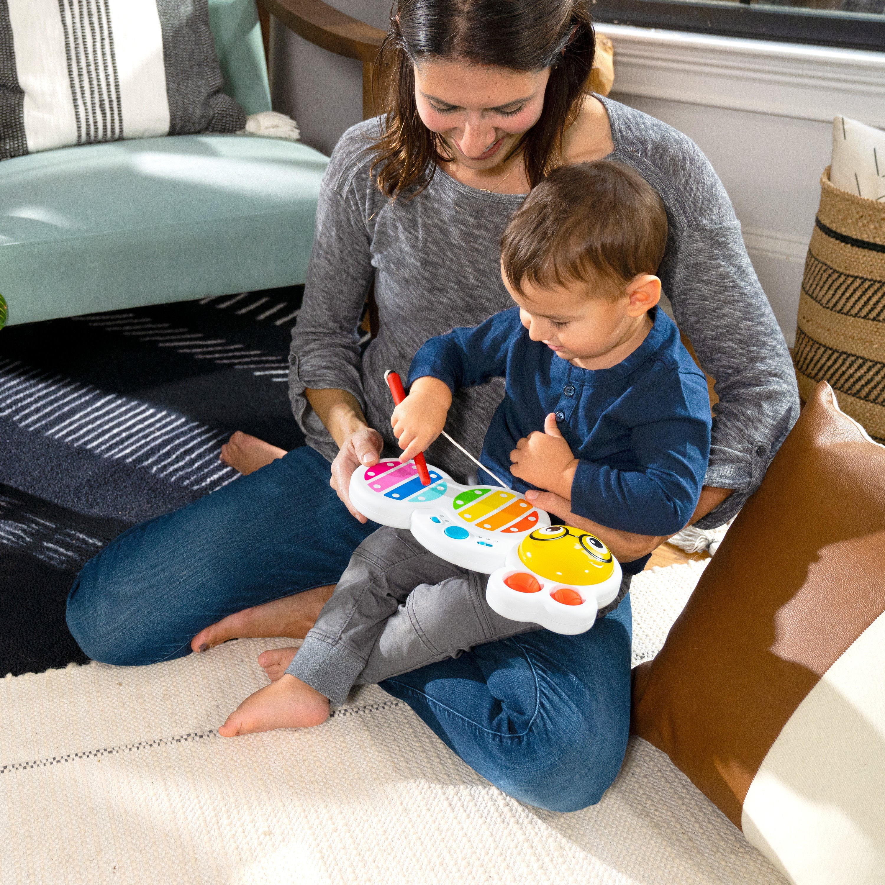 Baby Einstein Cals Curious Keys Xylophone Musical Baby Toy
