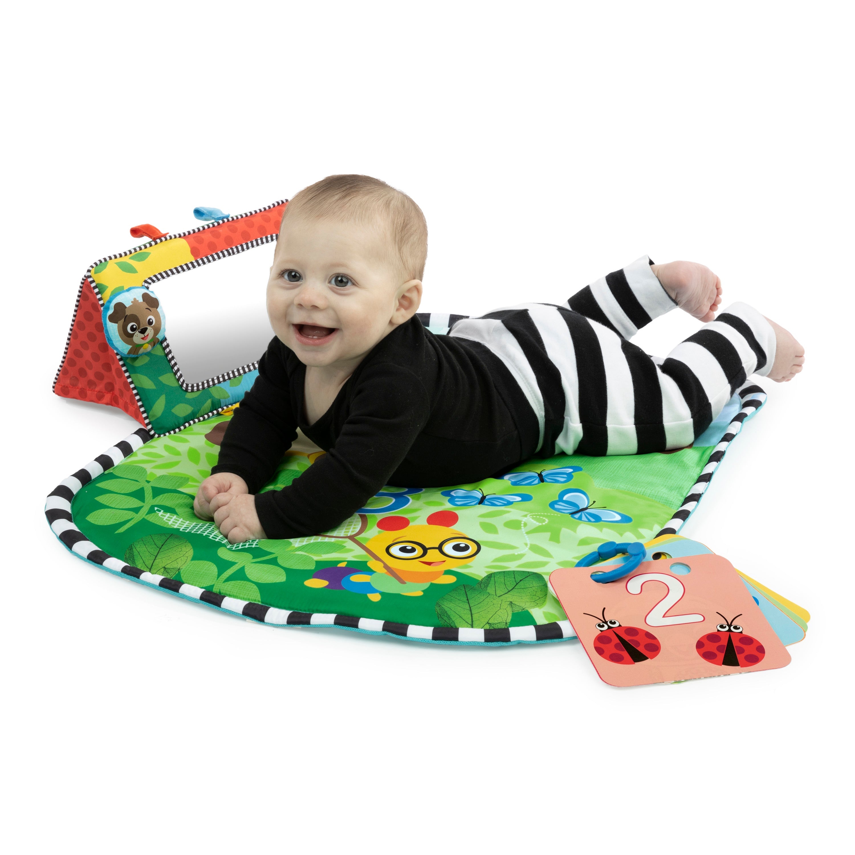 Discovery Garden Tummy Time Mat & Mirror