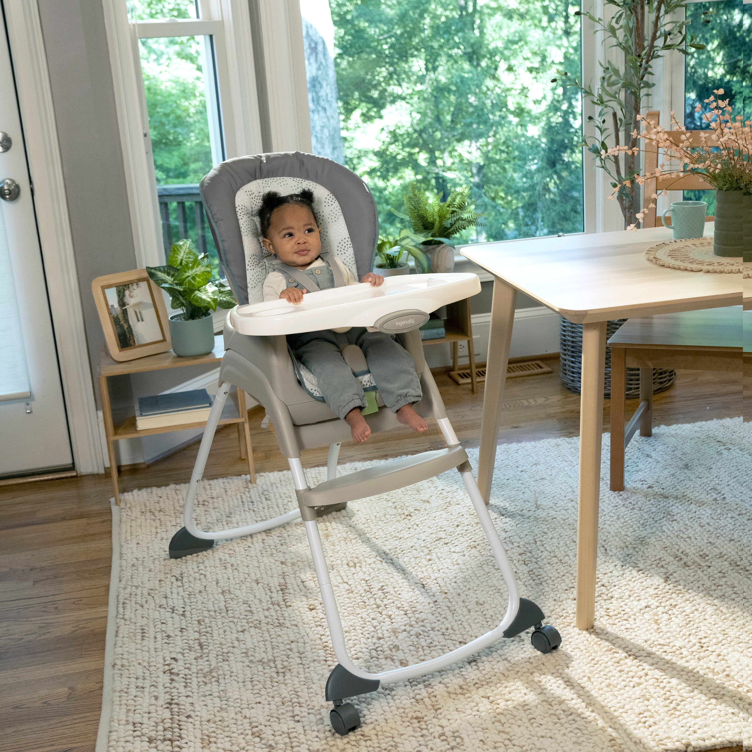 Ingenuity Full Course 6-in-1 High Chair - Astro - Baby to 5 Years