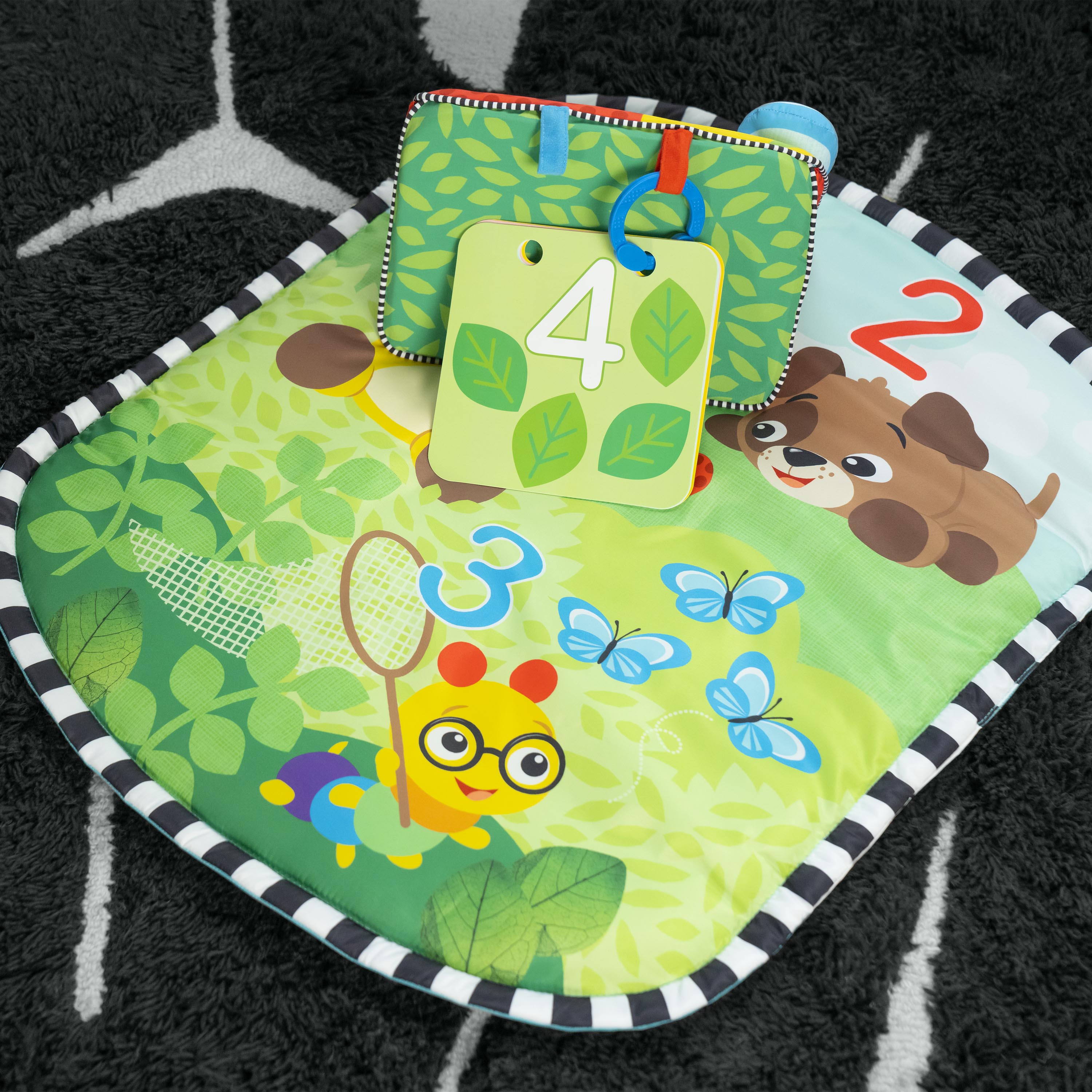 Discovery Garden Tummy Time Mat & Mirror