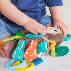 Bright Starts Playful Pals Take-Along Activity Toy, Sloth