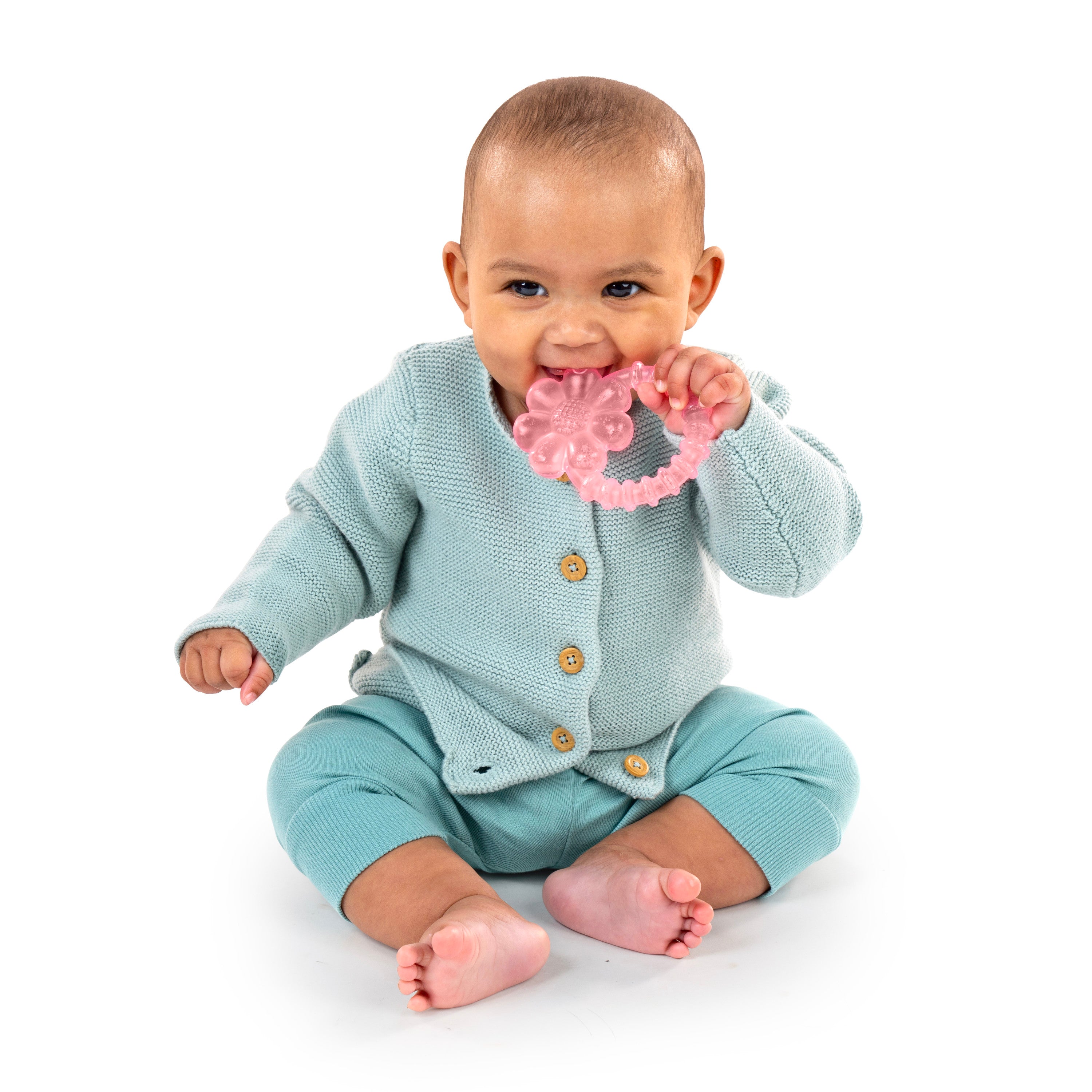 ity by Ingenuity Cool Bite Water Teether, BPA-Free, For Ages 3 Months and Up - Daisy