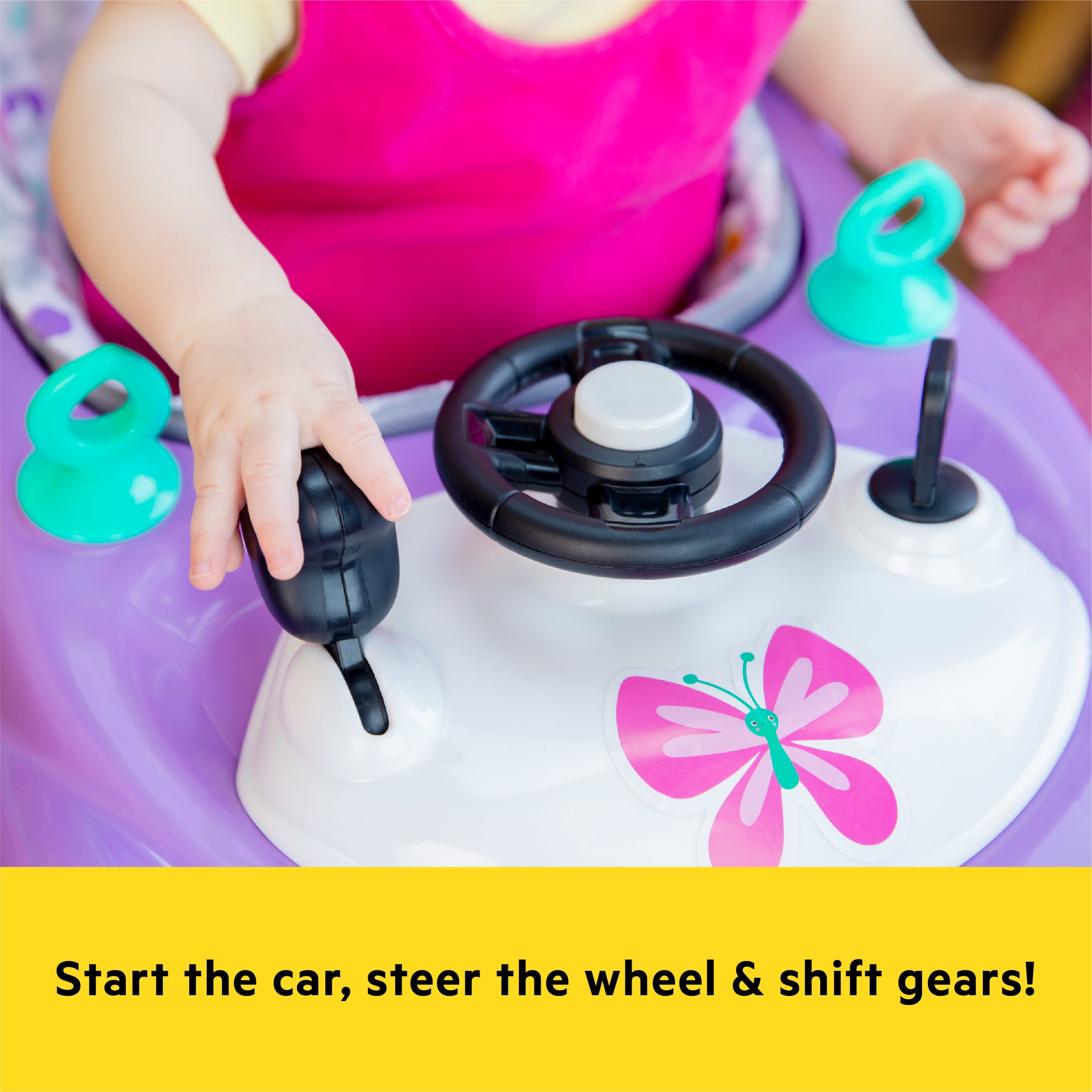 Little Speedster 3-in-1 Car Walker - Purple Power