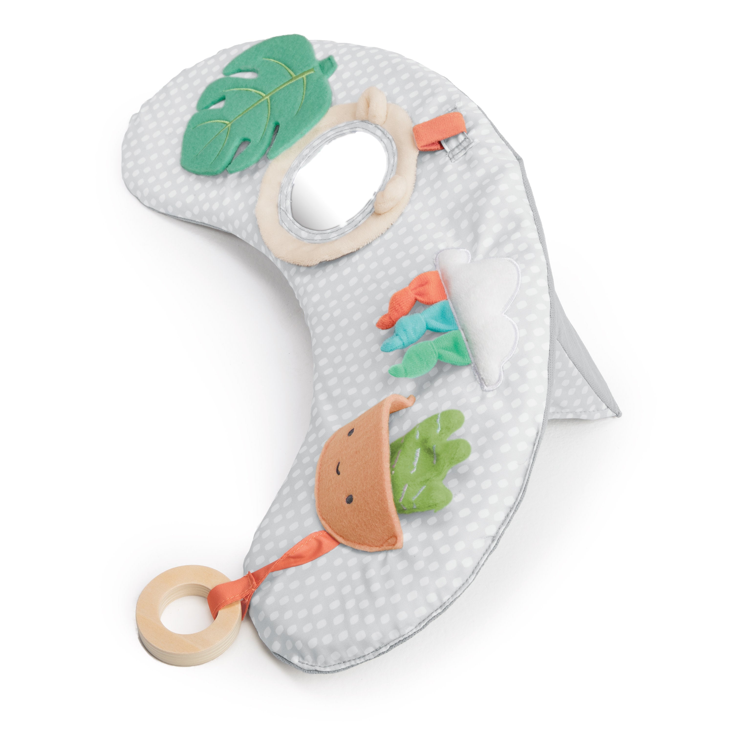 Ingenuity Cozy Prop 4-in-1 Sit Up & Prop Activity Mat - Nate