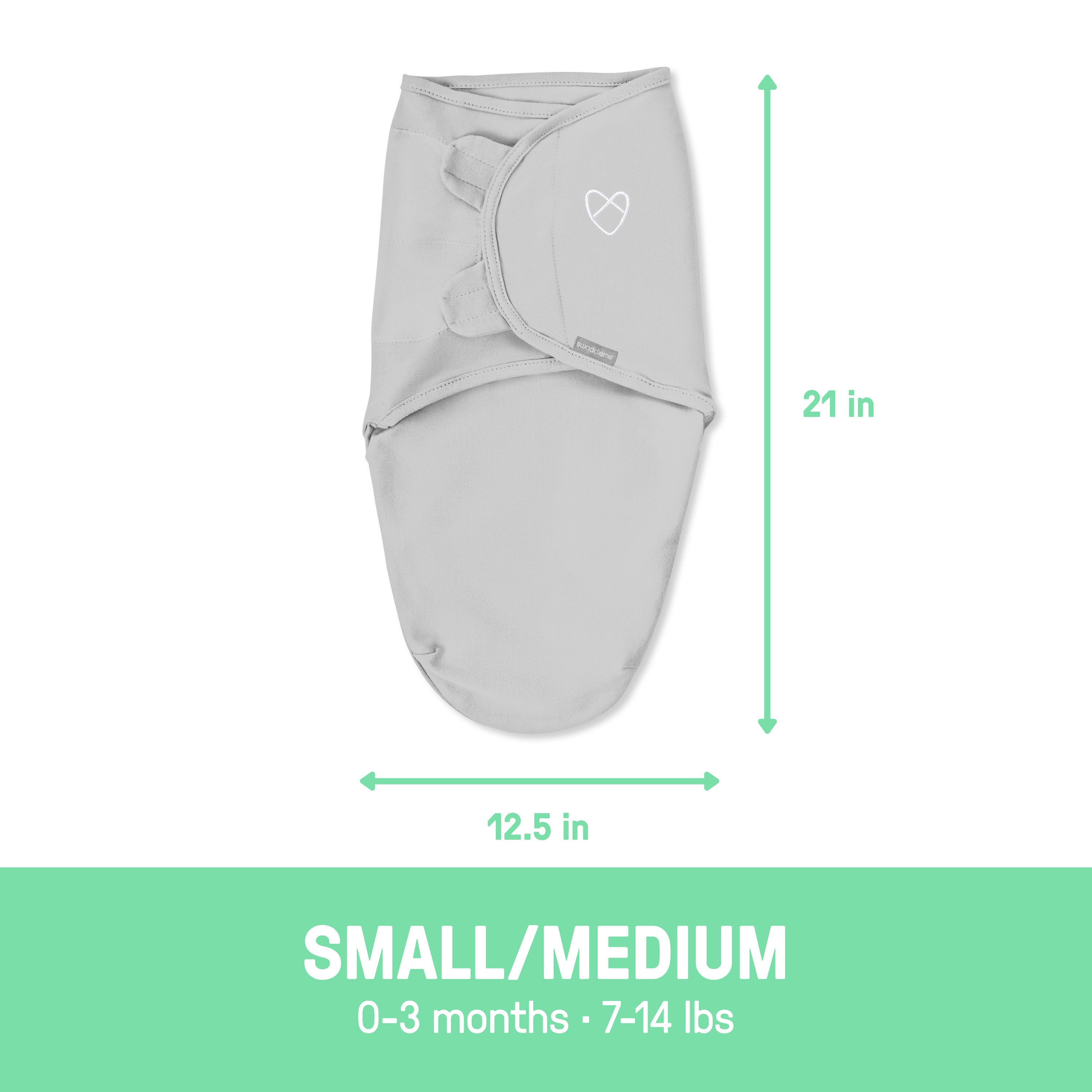 Easy Change Swaddle, Size SM, 0-3 months, 1pk (Country Petal)