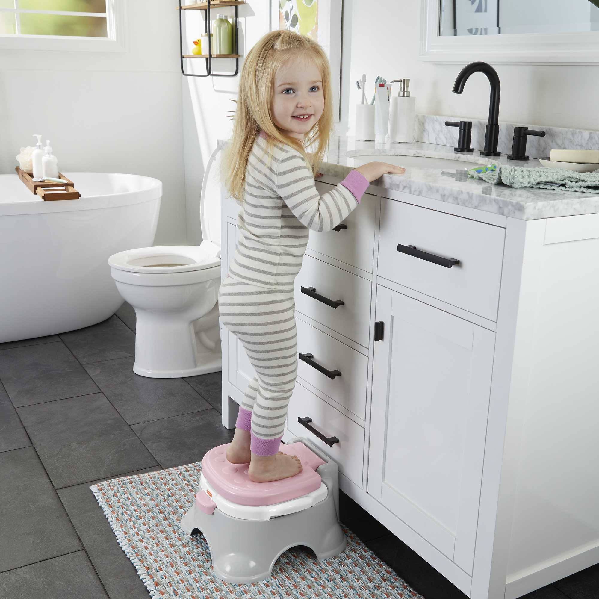 Fisher-Price Baby Bacinica para Bebés 3 en 1 Contra Salpicaduras