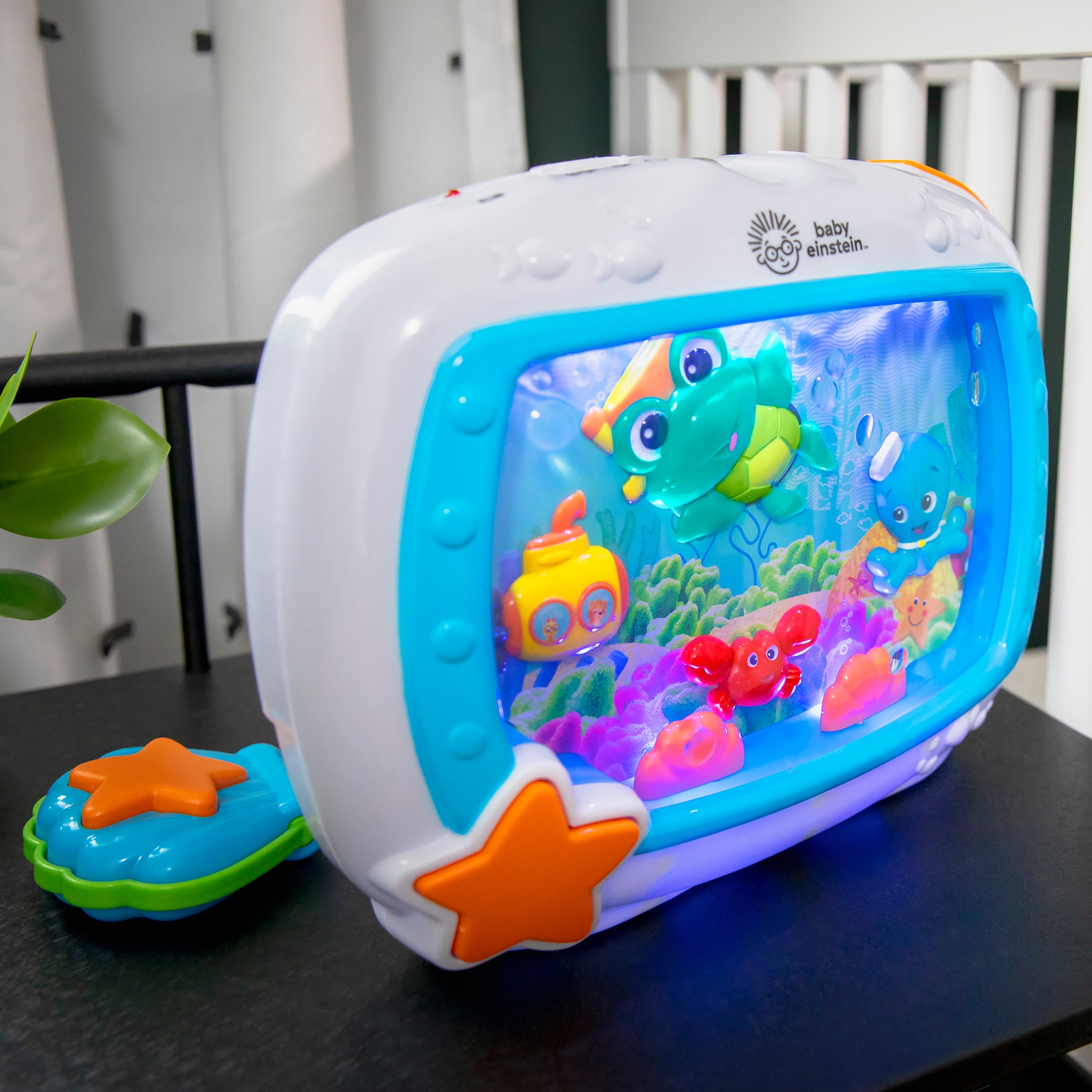 Baby Einstein Sea Dreams Soother Musical Crib Toy and Sound Machine