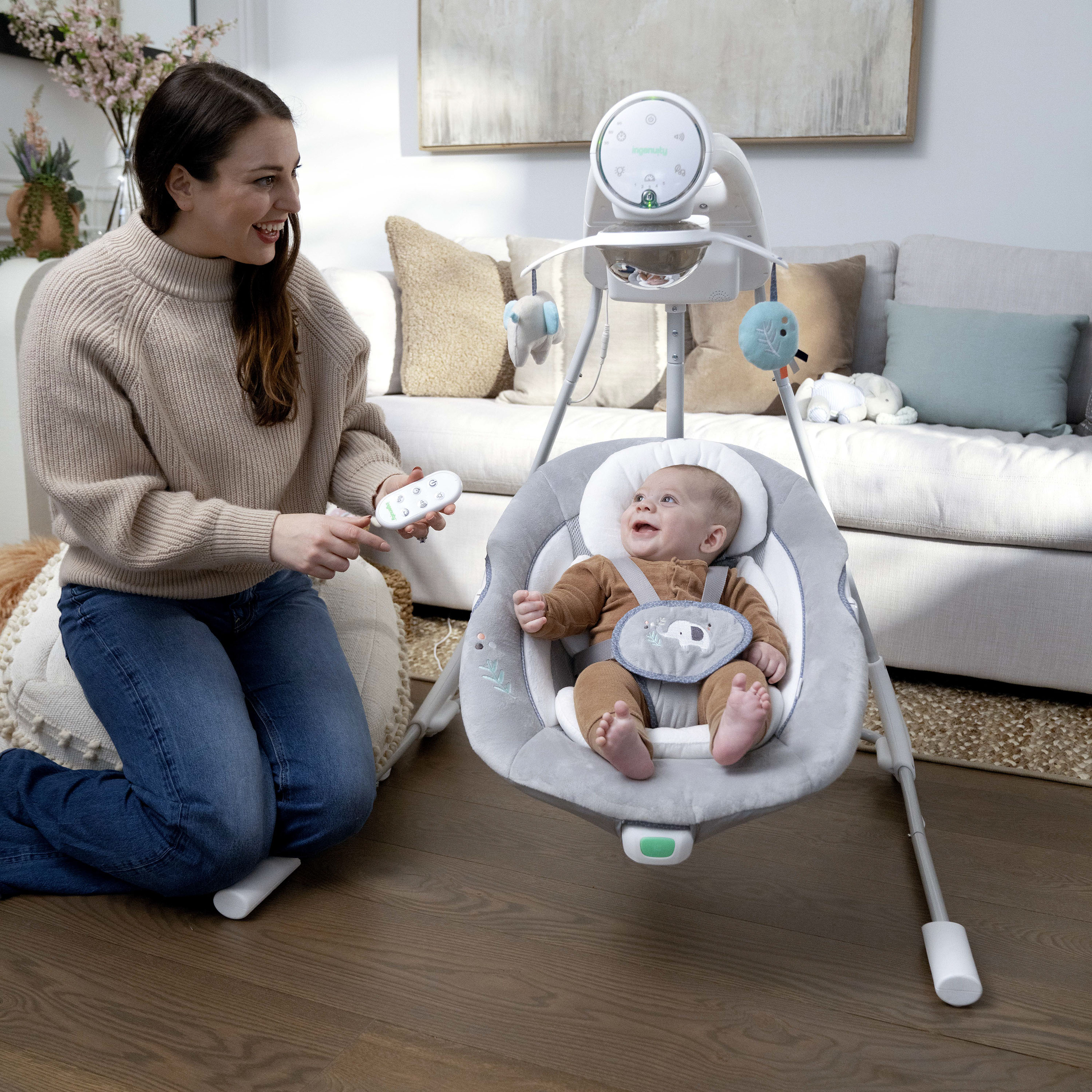 Ingenuity InLighten Soothing Swing  - Dakota