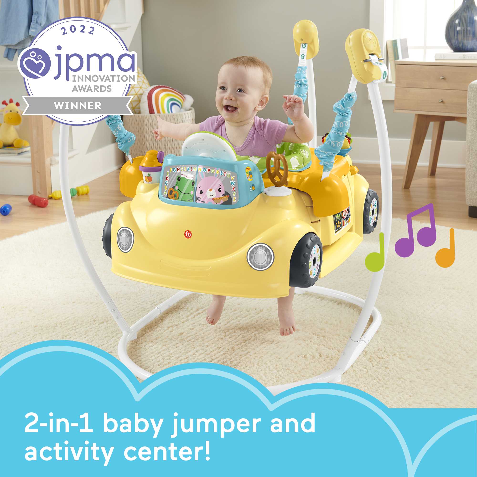 Fisher-Price 2-In-1 Servin' Up Fun Jumperoo