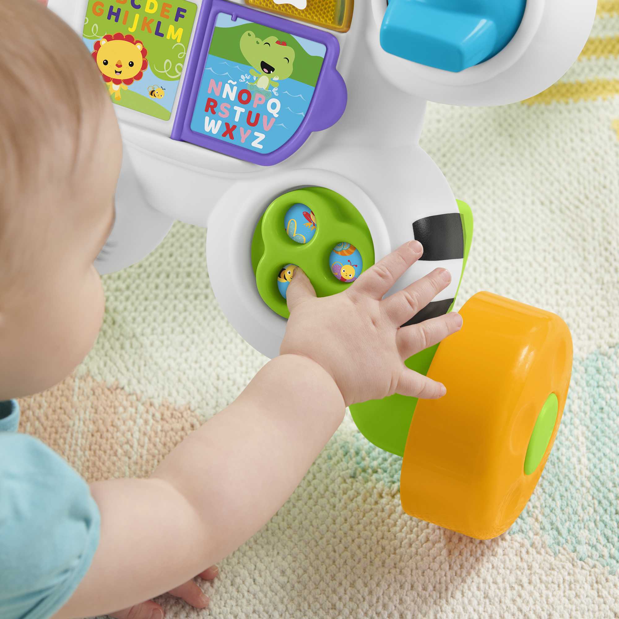 Fisher-Price Andadera para Bebés Cebra de Aprendizaje