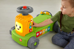 Fisher-Price Juguete para Bebés Tractor de Aprendizaje 4 en 1