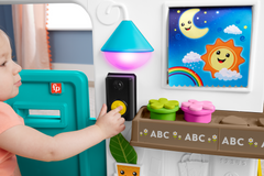 Fisher-Price Aprender e Brincar Brinquedo para Bebês Casa de Luxo de Aprendizagem