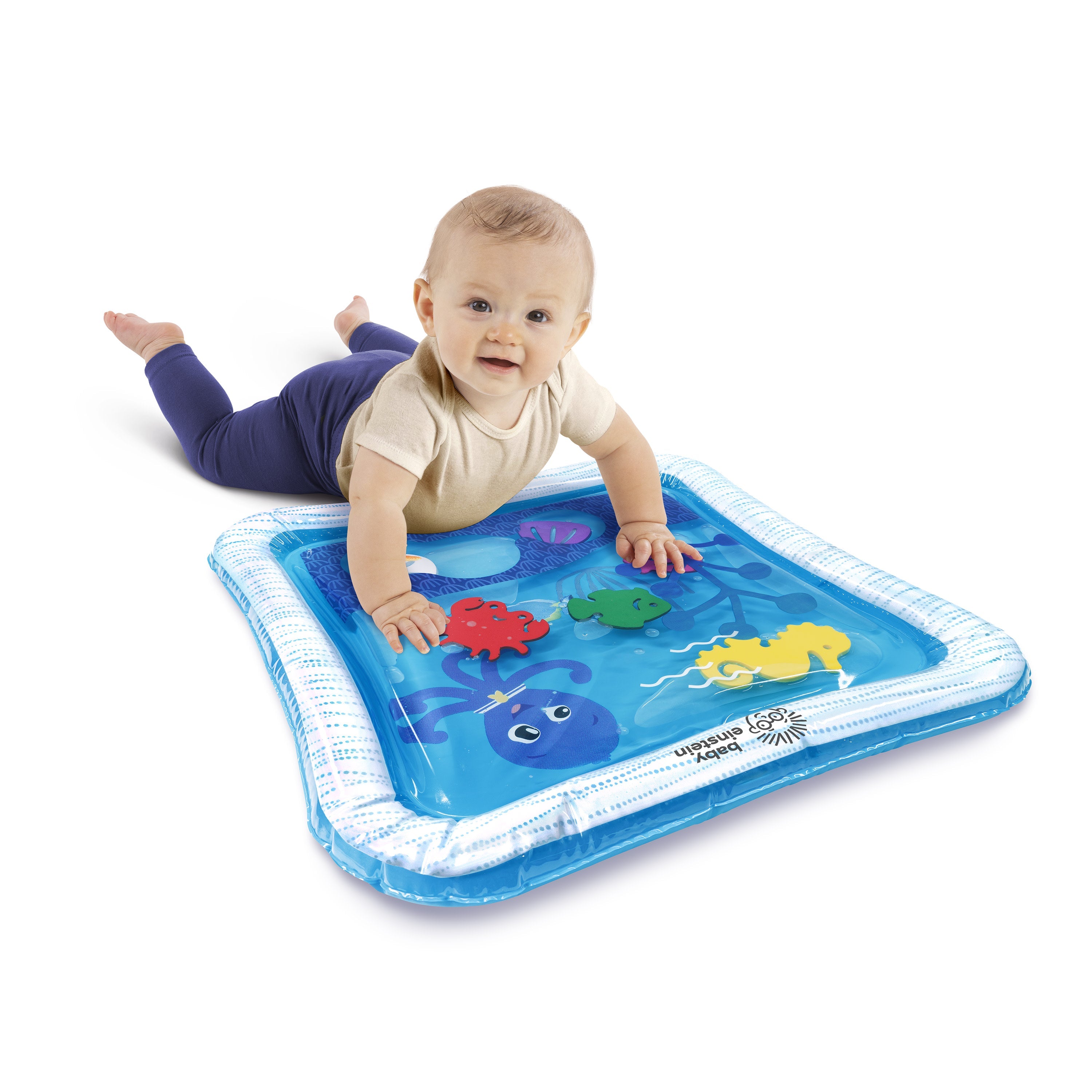 Baby Einstein Opus's Ocean of Discovery Water Play Mat Tummy Time Sensory Toy