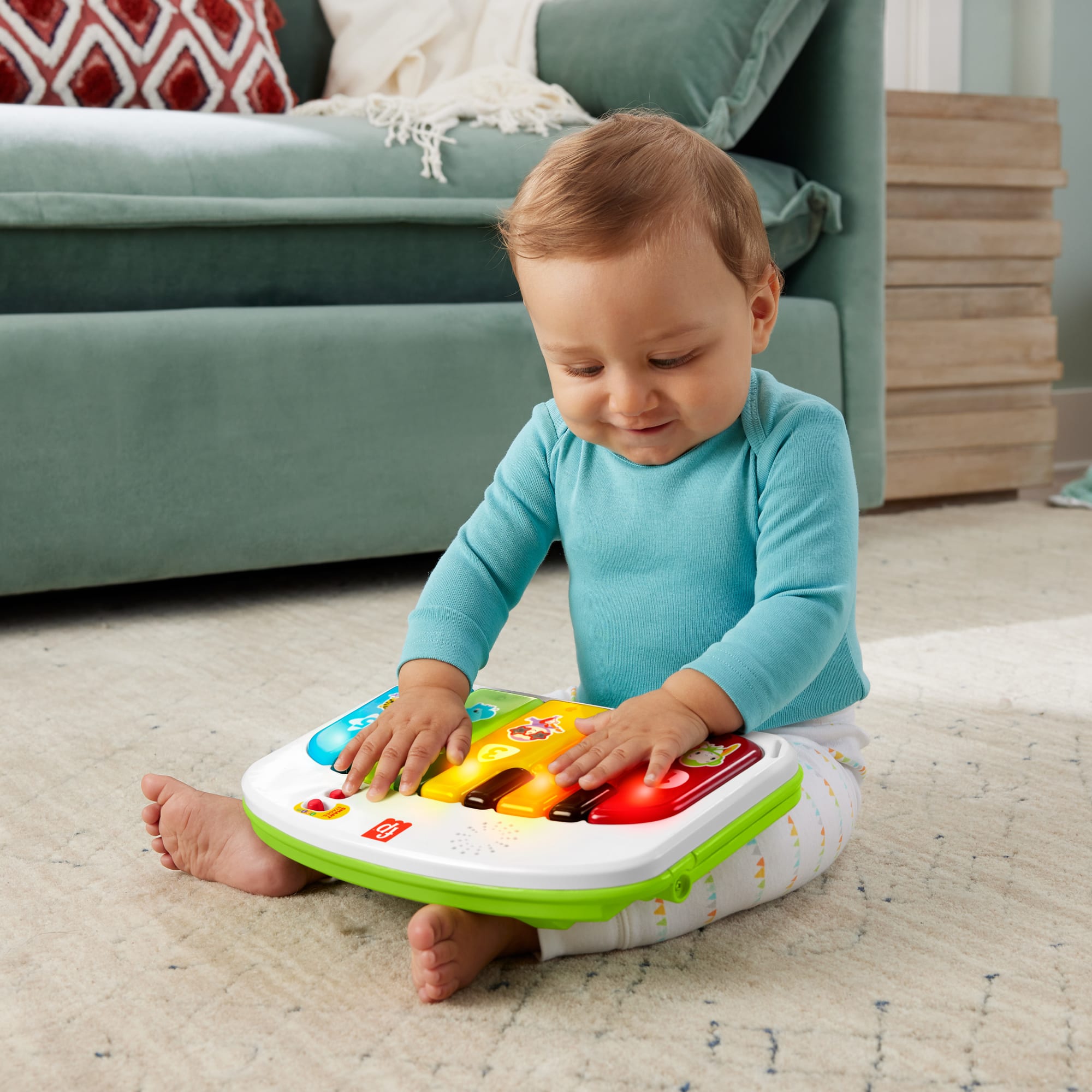 Fisher-Price Baby Ginásio para Bebês Pianinho Deluxe Cresce Comigo