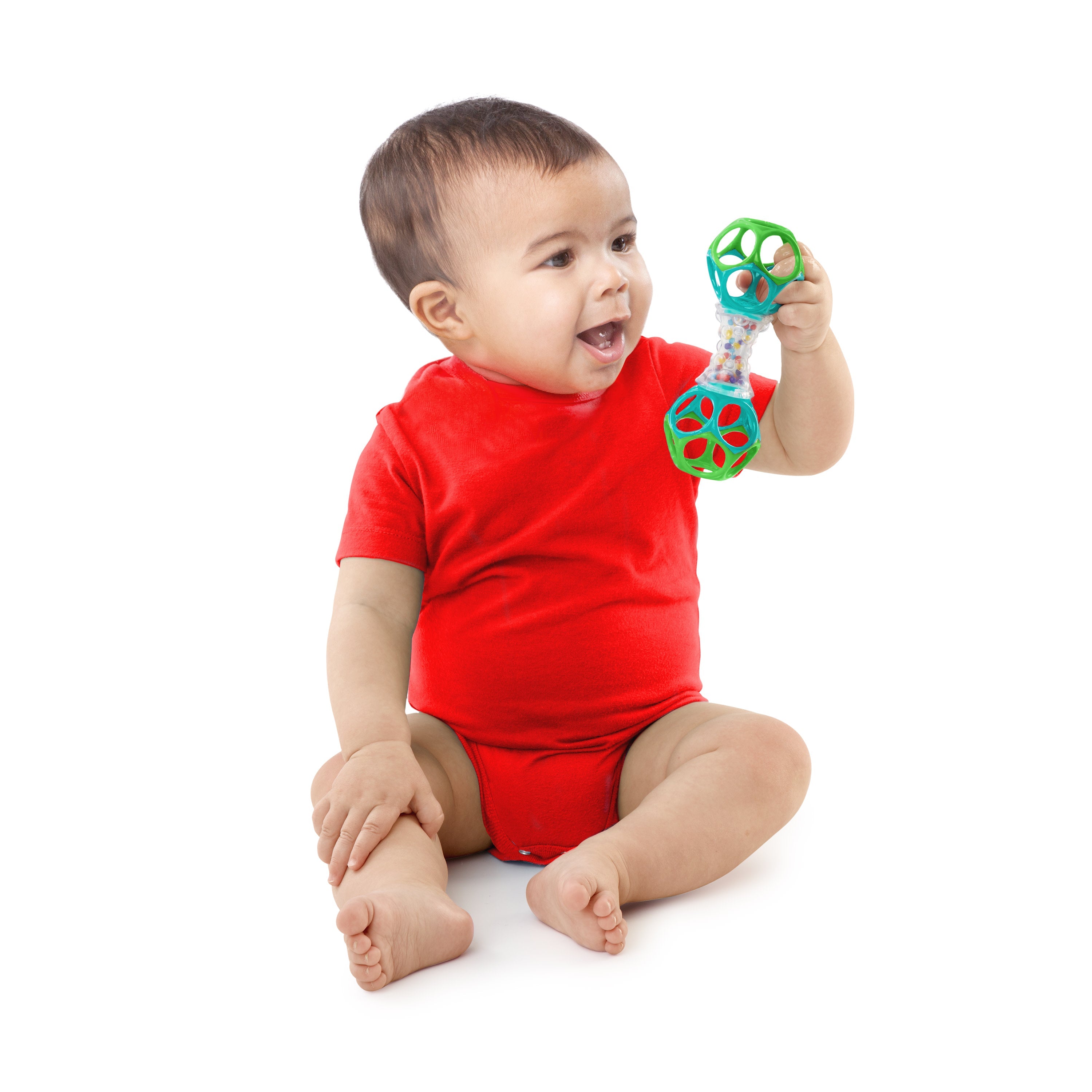 Bright Starts Little Shakers 6pc Gift Set, Baby Rattles and Teethers