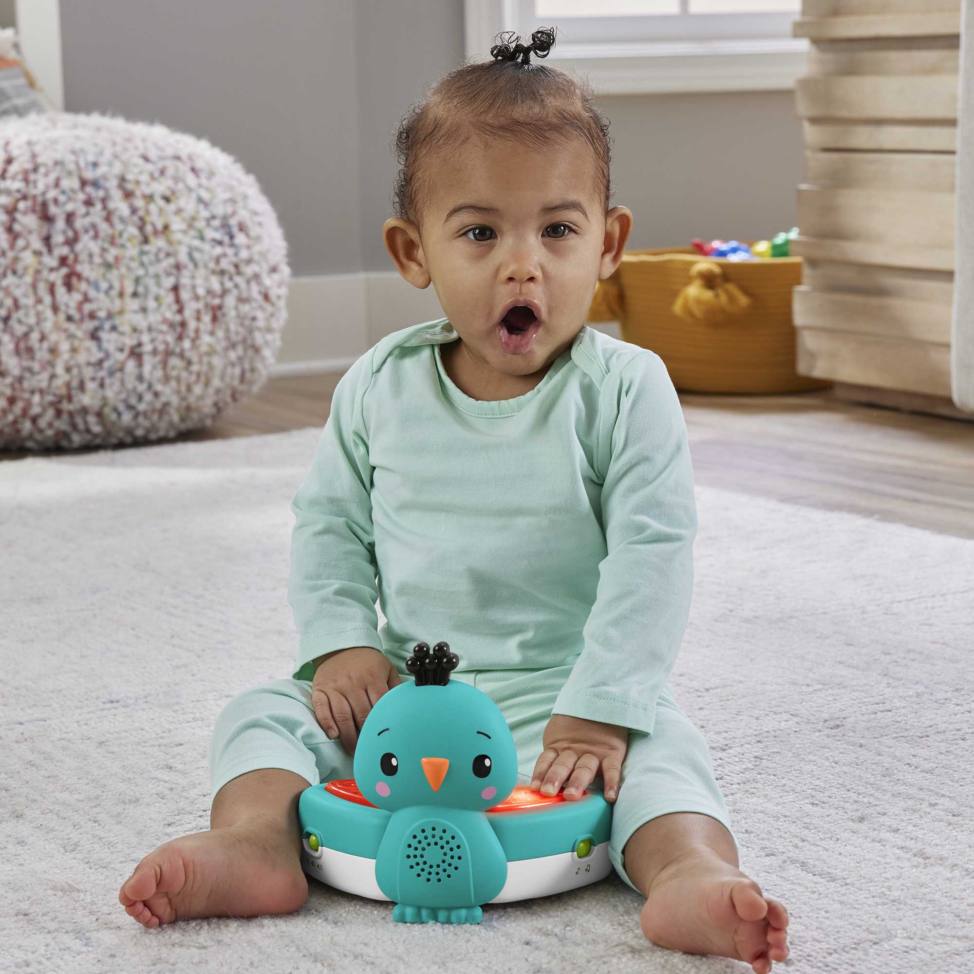 Fisher-Price Baby Cadeirinha para Bebês Pula-Pula Floresta