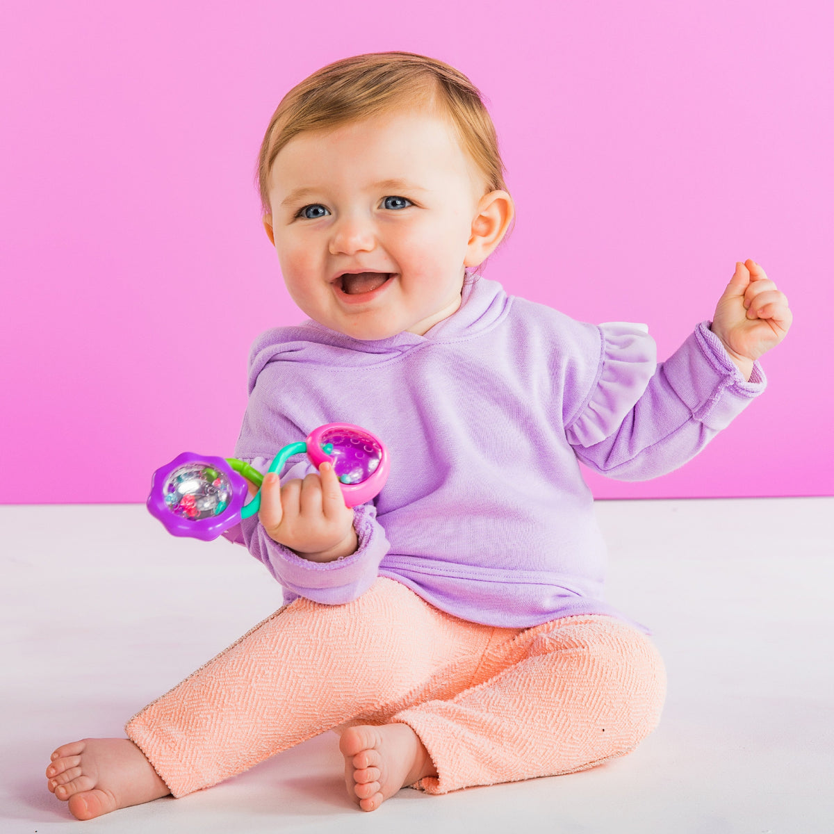Bright Starts Rattle and Shake Barbell Toy