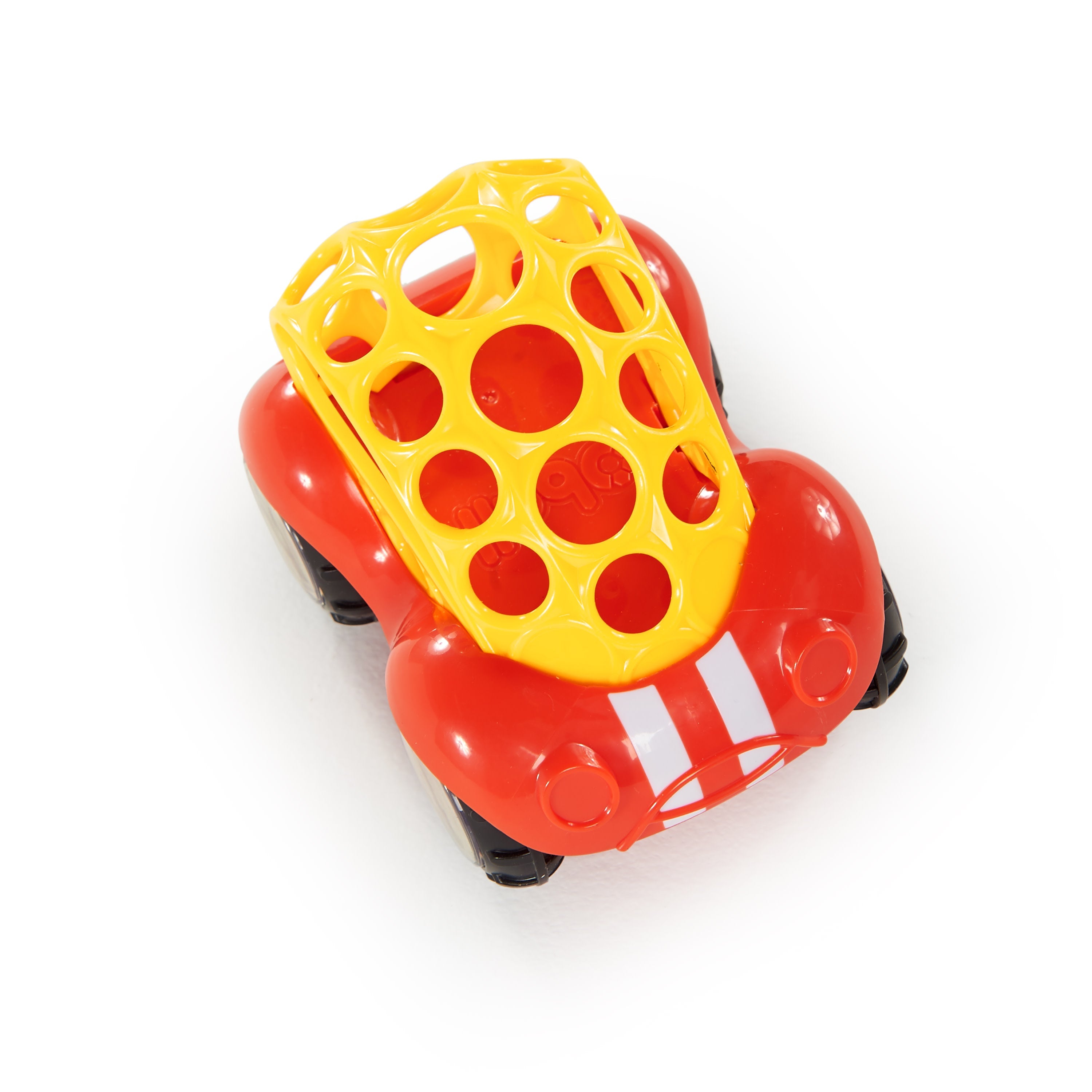 Oball Easy Grasp Rattle & Roll BPA-Free Push Car Infant Crawling Toy and Teether