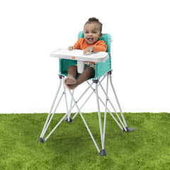 Bright Starts Pop 'N Dine Portable High Chair - Teal