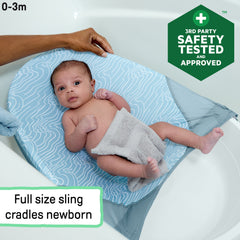 Ingenuity Full Comfort 3-in-1 Tub, 3 Phases of Use