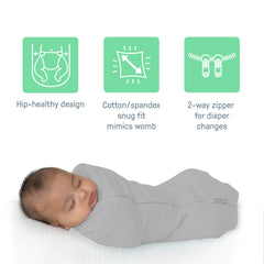Swaddle Pod, Size SM, 0-3 months, 2pk (Little Bees)