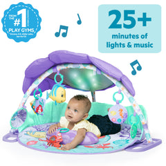 Bright Starts The Little Mermaid Twinkle Trove Light-Up Musical Baby Activity Gym