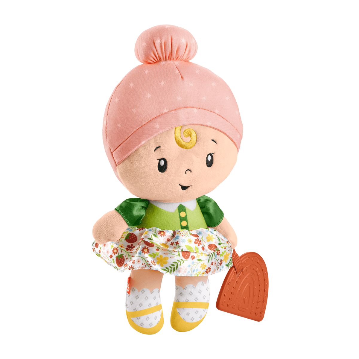 Fisher-Price  Jouet Sensoriel Pour Bébé  Ma Première Poupée Câline