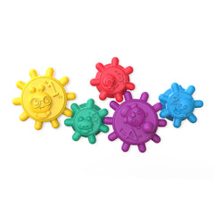 Baby Einstein Gears of Discovery 5-pc Suction Cup Sensory Toys for Bath & Travel