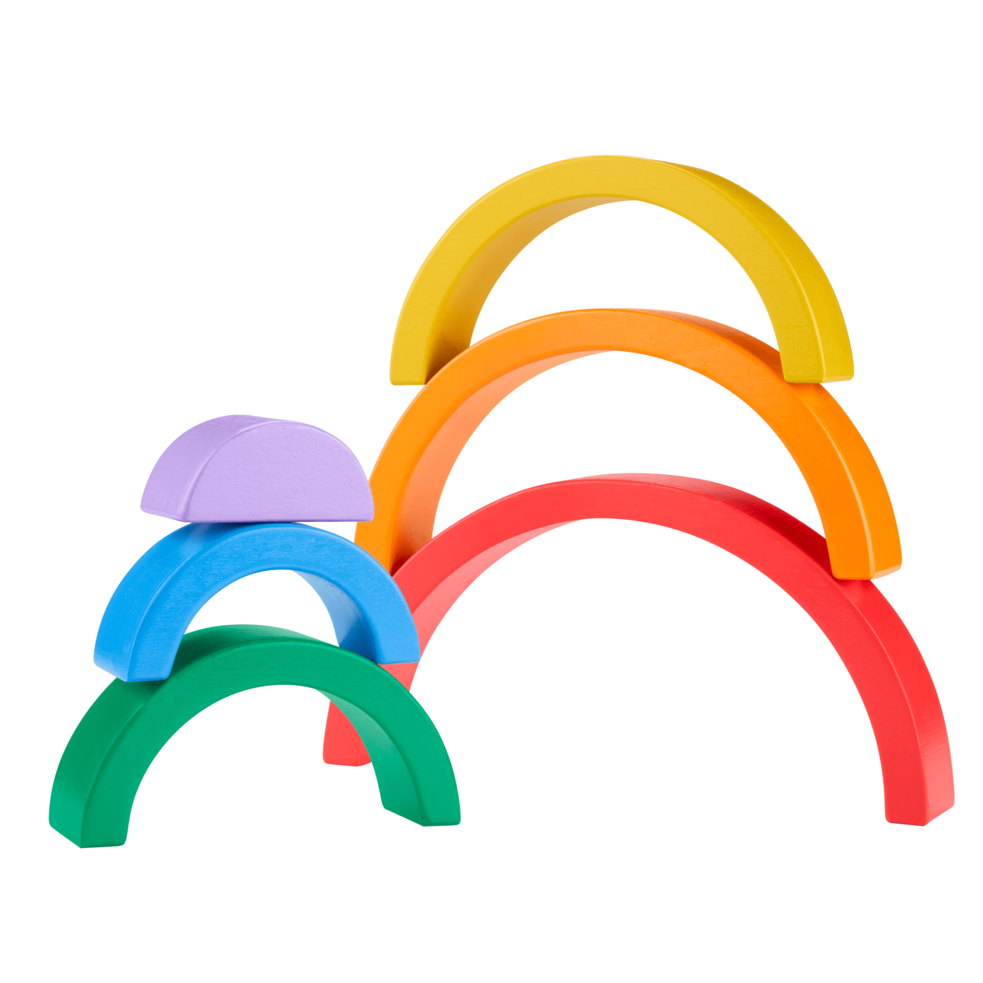 Fisher-Price Juguete para Bebés Arcoíris Apilable de Madera