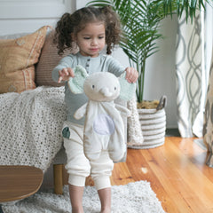 Ingenuity Premium Soft Plush Soothing Bean Bag Lovey, Van the Elephant