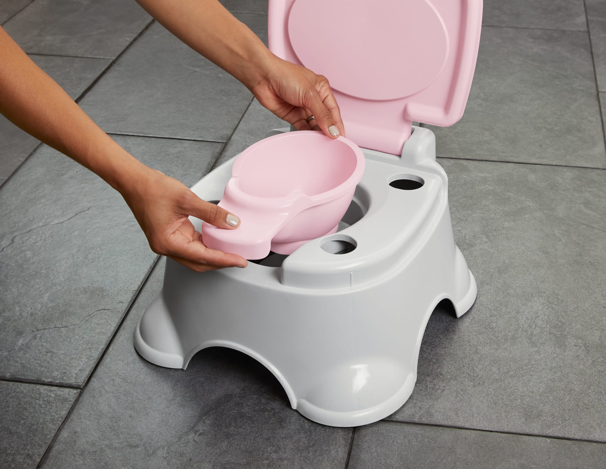 Fisher-Price Baby Bacinica para Bebés 3 en 1 Contra Salpicaduras