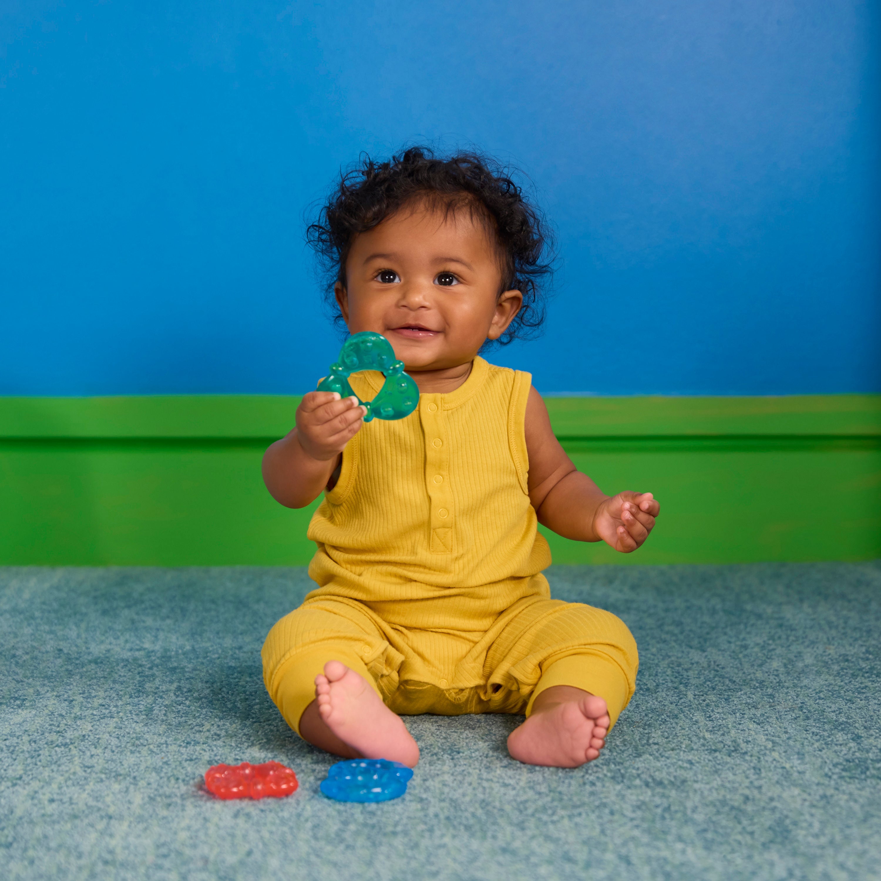 Stay Cool Teethers, Water-Filled & Chillable, BPA Free Teething Toy