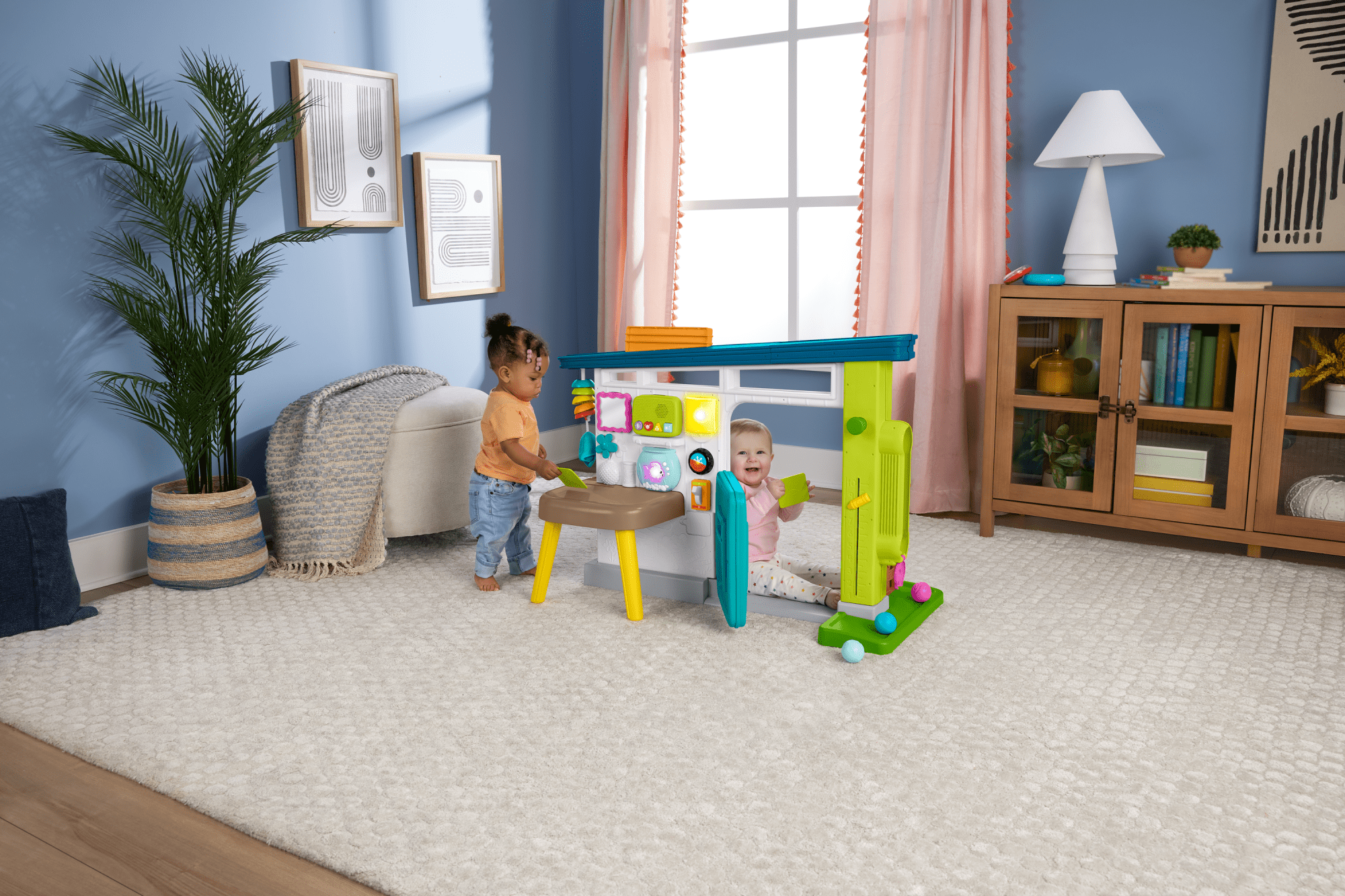 Fisher-Price Aprender e Brincar Brinquedo para Bebês Casa de Luxo de Aprendizagem