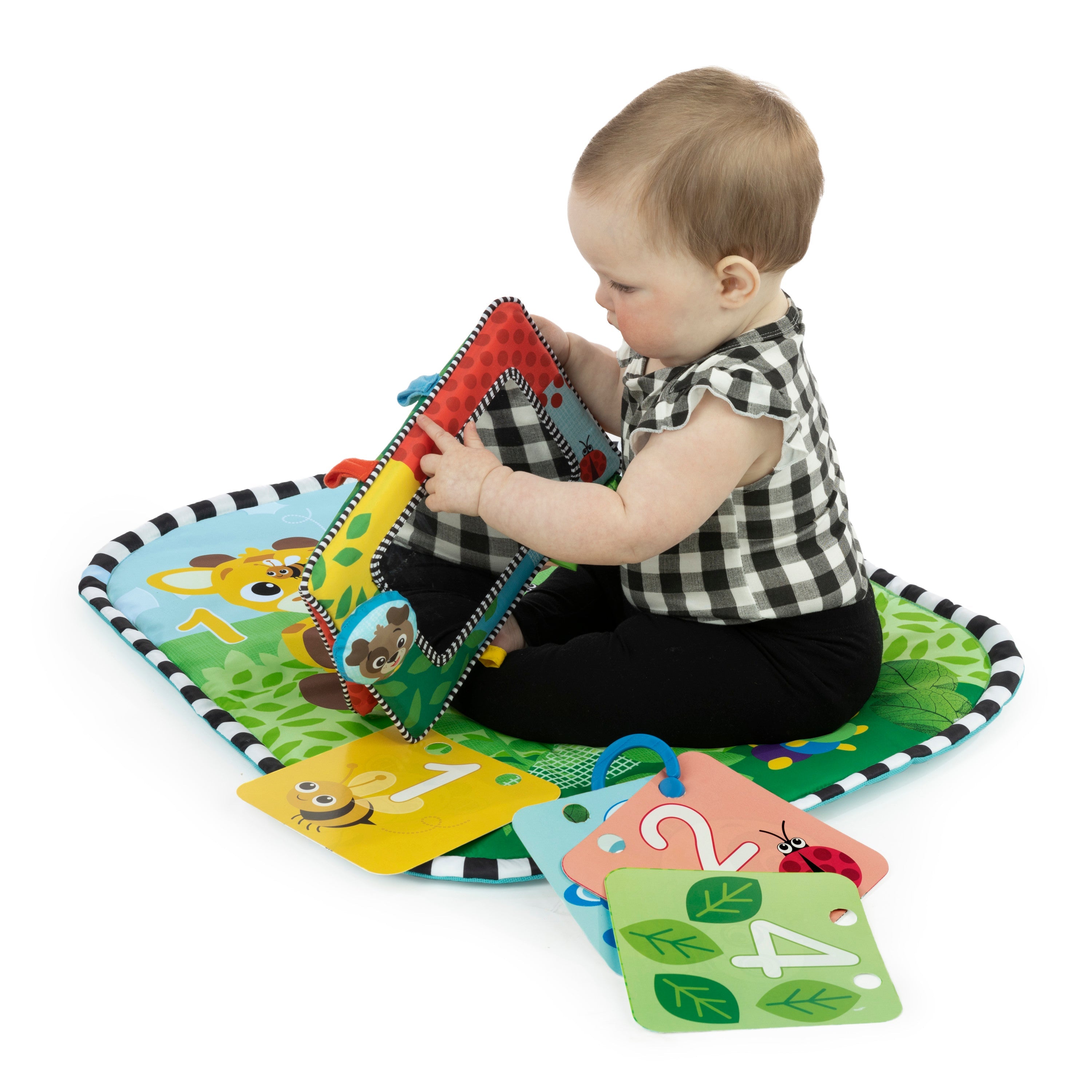 Discovery Garden Tummy Time Mat & Mirror