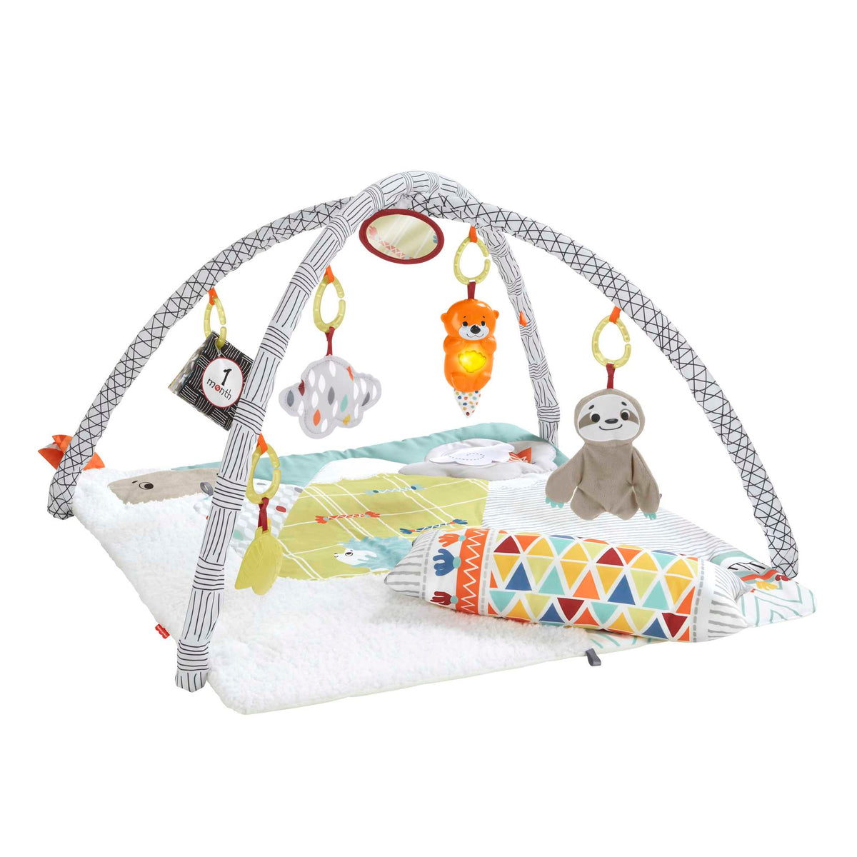 Fisher-Price Perfect Sense Deluxe Gym With 6 Removable Activity Toys