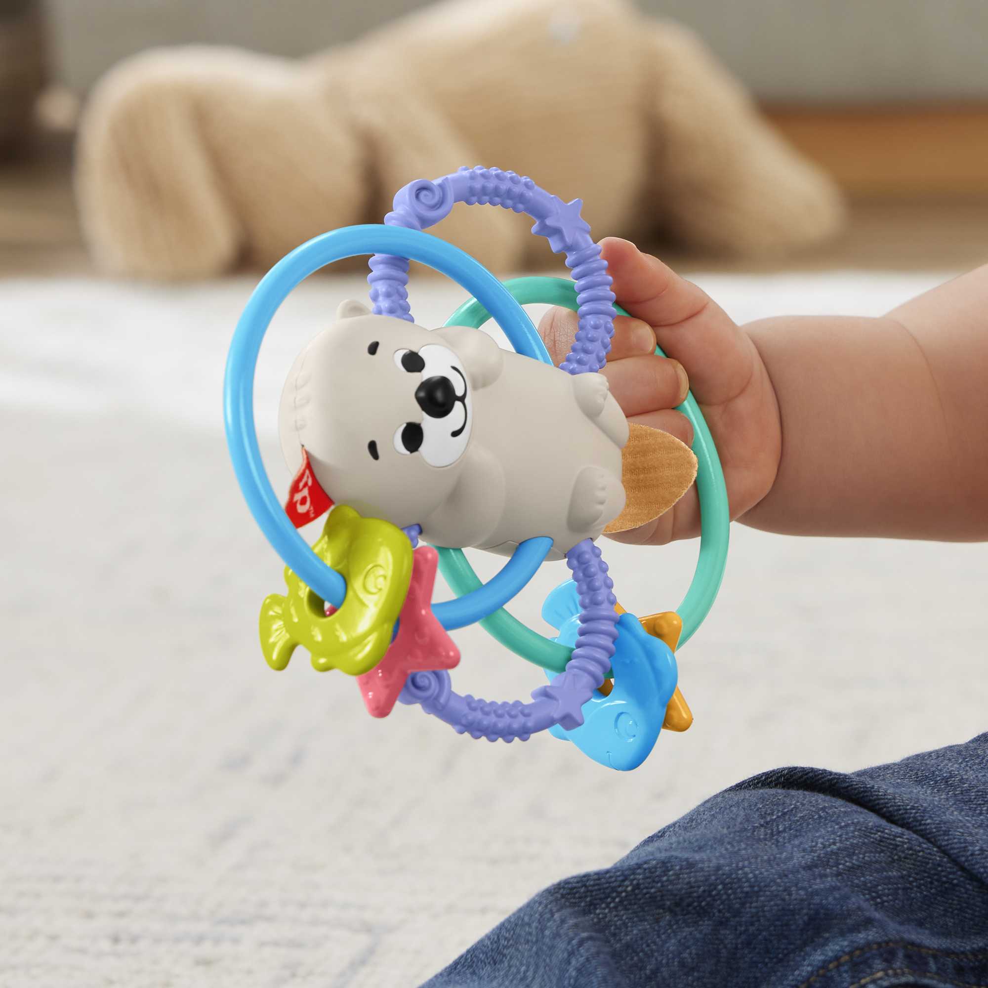 Fisher-Price Baby Mordedera Nutria Gira y Muerde
